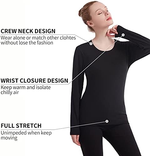 Fomolom Thermal Underwear for Women with Box