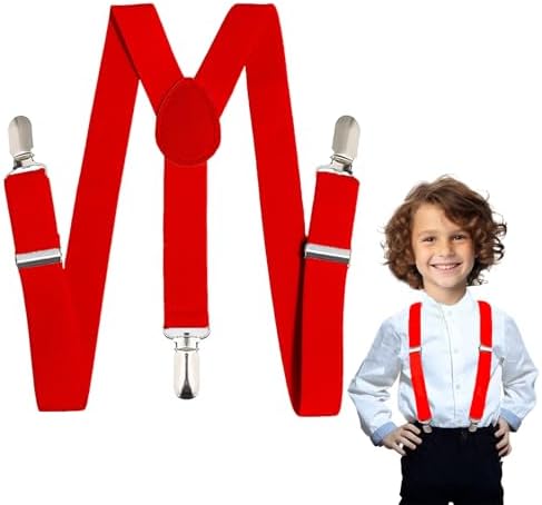 Adjustable Y-Back Suspenders for Kids and Adults