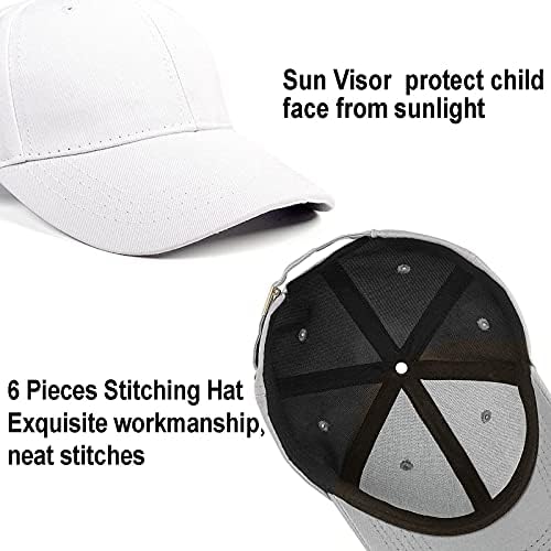 Beievedluck 4-Piece Toddler Baseball Hats