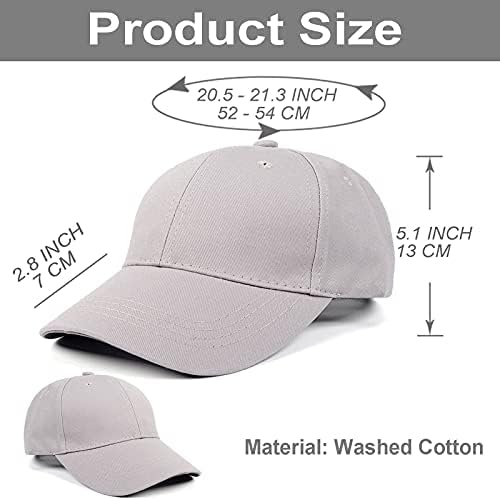 Beievedluck 4-Piece Toddler Baseball Hats