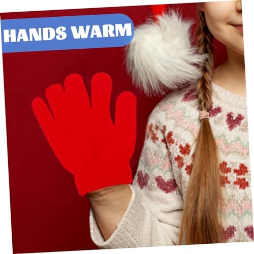 6-Pair Party Kindom Fleece Gloves for Boys