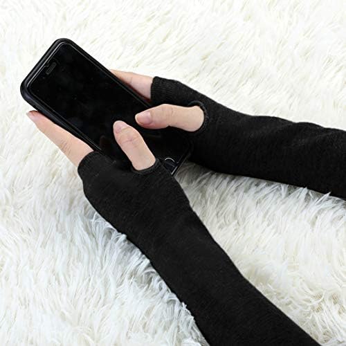 Fingerless Arm Warmers for Women - Stylish Warm During Winter