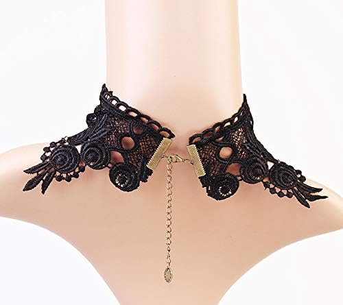 iWenSheng Steampunk Halloween Choker Necklace for Women