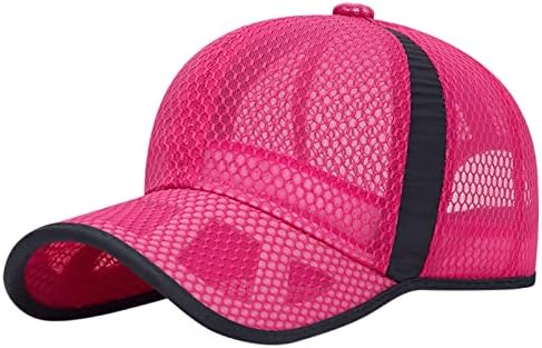 Mens Fashion Heat Rods Mesh Baseball Hats