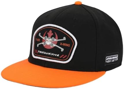 Star Wars Spaceship Jedi Symbol Black Snapback Hat