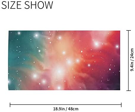 Unisex Balaclava Scarf with Mystic Nebula Stars Design