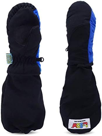 Keep Hands Safe Dry - L-Bows Stay-On Mittens for Kids
