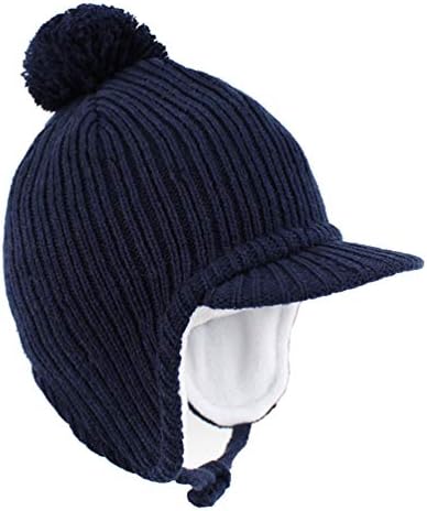 LLmoway Toddler Fleece Beanie Winter Hat