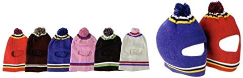 XO Kids One-Hole Winter Knit Balaclava Hats