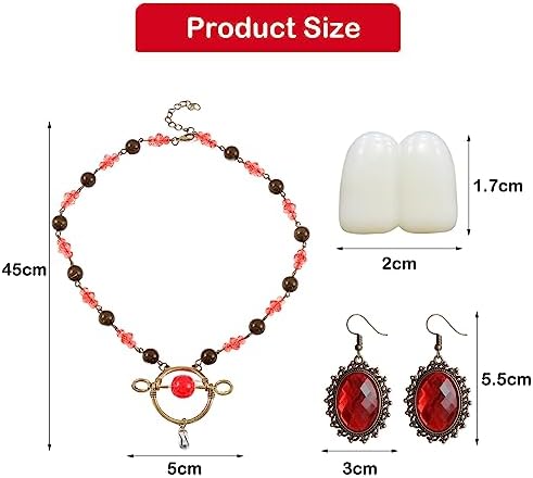 Halloween Costume Jewelry Set for Women Gothic Style