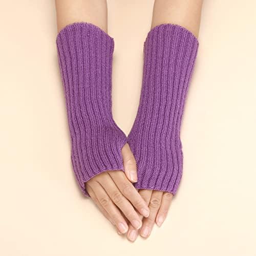 Winter Knitted ArmWarming Set for Women