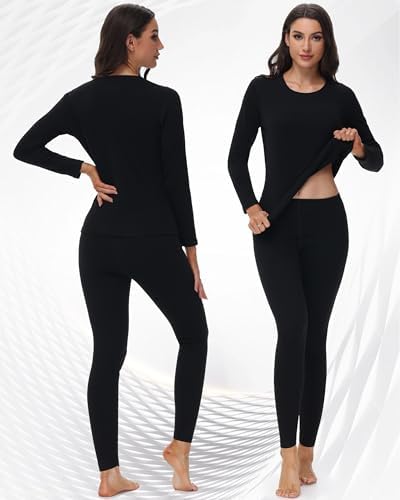 EoBeKee Thermal Underwear Set for Women