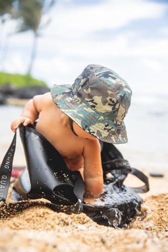 Packable Camouflage Toddler Sun Hat - UPF 50 Protection