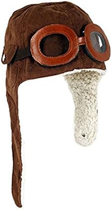 CTKcom 2-Pack Warm Felt Hat and Earmuffs for Kids