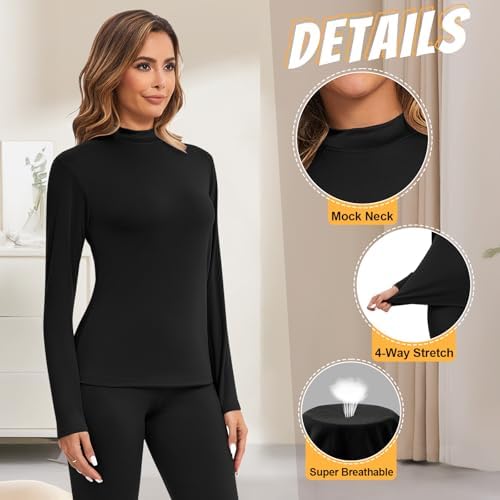 Patelai Thermal Underwear for Women Set