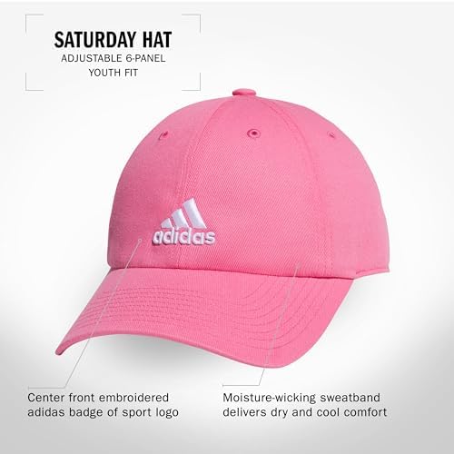 Adidas Kids Ultimate Washed Cotton Relaxed Fit Cap - Comfort Style Durability
