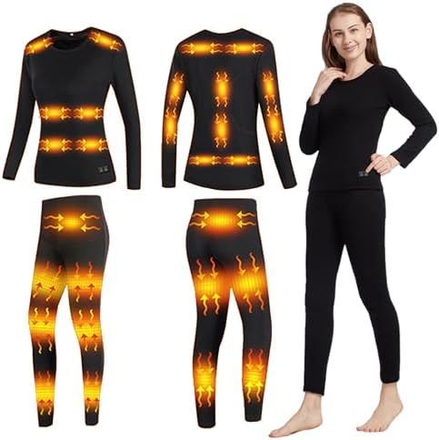 Warm Womens Heating Underwear Set