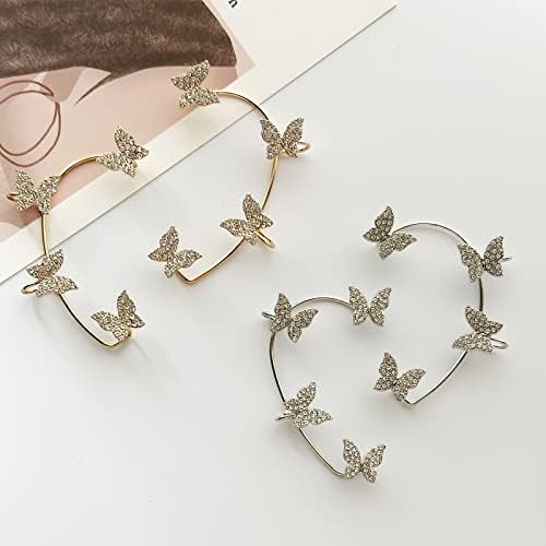 Stunning Butterfly Rhinestone Earrings for Women