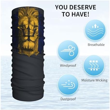 Barbados Lion Face Mask