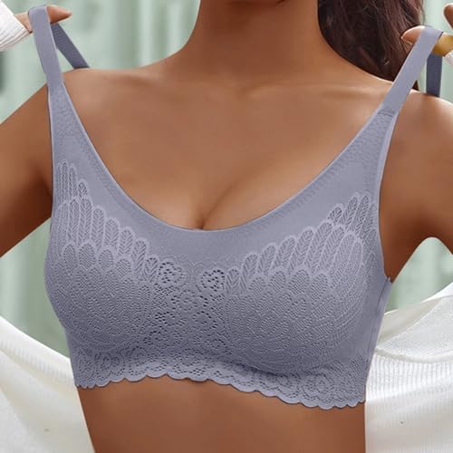 2-Piece Padded Bra for Women - Wire-Free Push Up