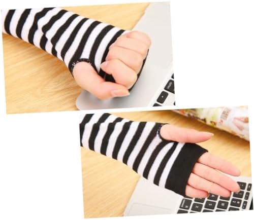 Warm Fingerless Gloves for Boys Girls Winter