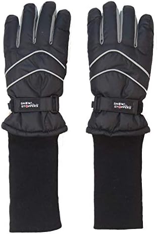 Winter Gloves for Kids - Waterproof Long Cuff