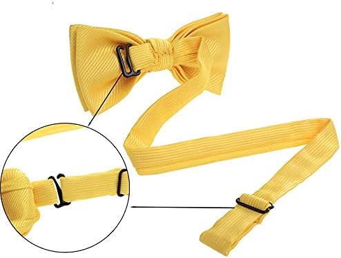 WELROG Kids Suspender Bow Tie Sets