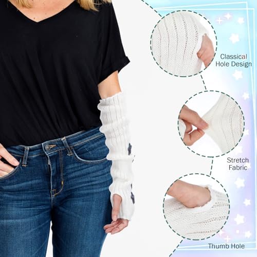 Cozy Knit Arm Warmers for Women