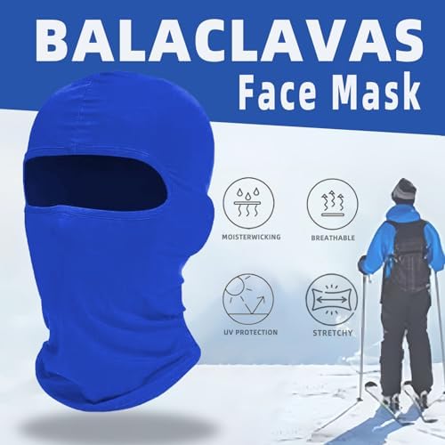 Ezovino 4-Piece Balaclava Ski Face Mask for Men Women