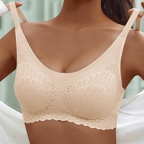 2-Piece Padded Bra for Women - Wire-Free Push Up