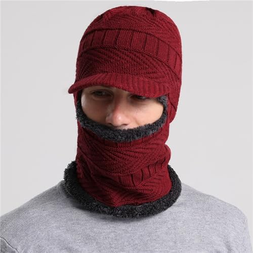Warm and Windproof Balaclava Ski Mask Warmer Fleece Adjustable Cap for Women