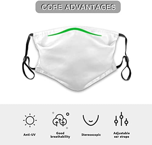 Reusable Face Mask Bandana with Filters