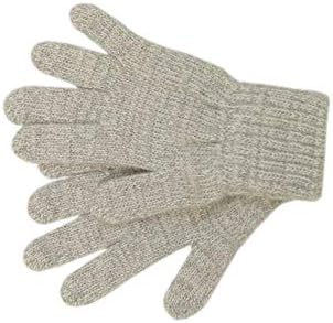 Premium 100 Merino Wool Gloves Boys Girls Knitted Fingered Mittens