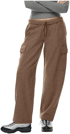 Comfortable Wide Leg Sweatpants for Women with Pockets
