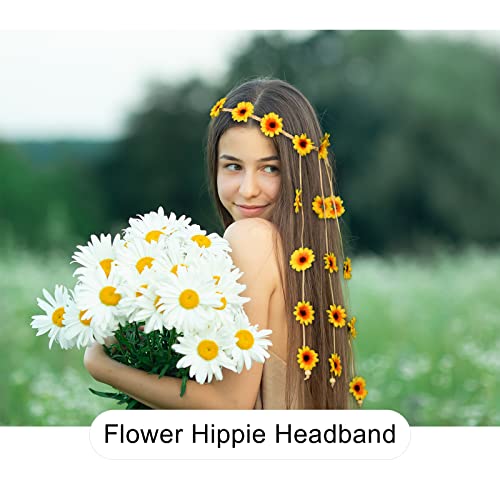 Flower Crown Hippie Adjustable Beauty Headband