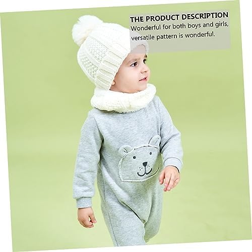 Winter essentials for Babies Soft Warm Hat Scarf Set
