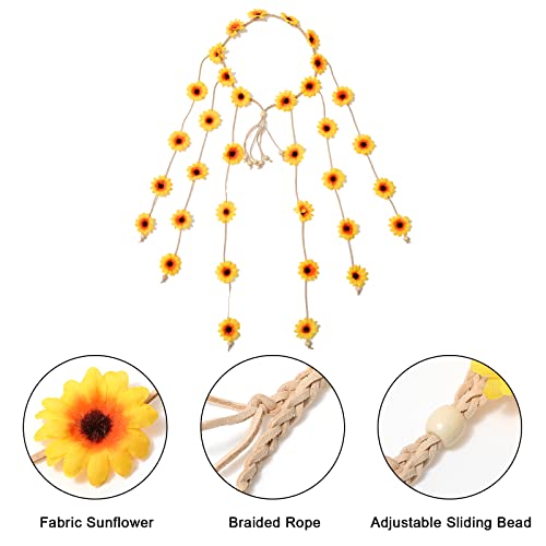 Flower Crown Hippie Adjustable Beauty Headband