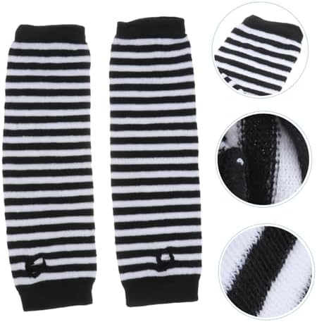 Didiseaon Womens Knit Gloves Long Arm Warmer Fingerless Hand Gloves