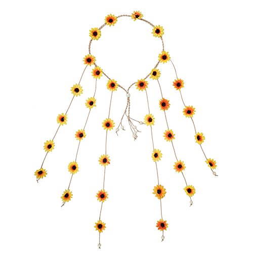 Flower Crown Hippie Adjustable Beauty Headband