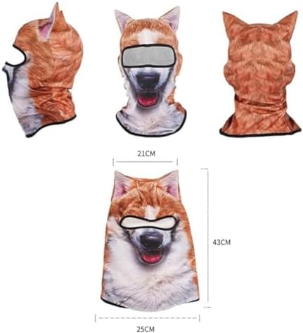 Cat Ski Mask 2-Piece Balaclava