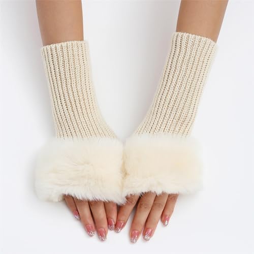 Warm Stretchable Furry ArmWarmers