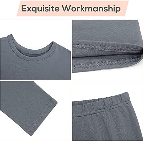 American Trends Womens Thermal Underwear Set Perfect for Cold Weather Loungewear