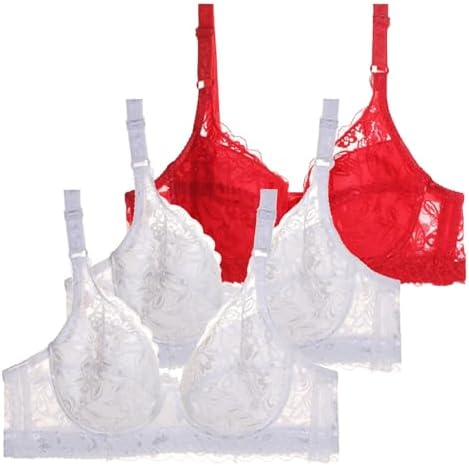 Adjustable No-Underwire Sports Bra for Women Spaghetti Strap