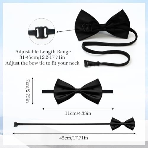 Classic 4-Piece Suspender Set for Boys - 1920s Recreation Accessories