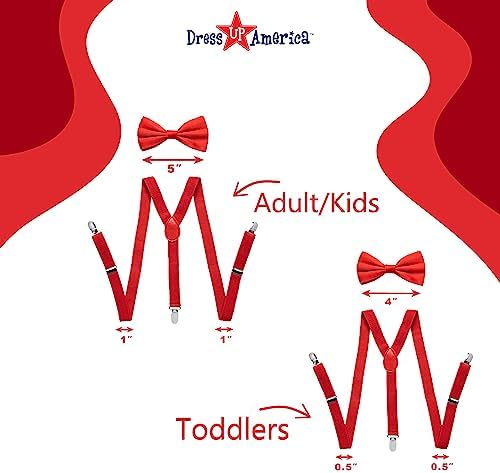 Epic Suspenders Adjustment Bowtie Set