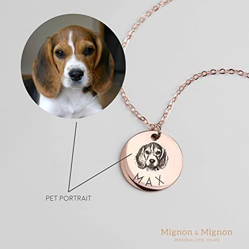 Personalized Pet Portrait Necklace