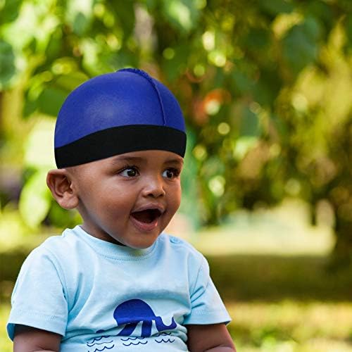 3-Piece Kids Satin Wave Caps Set
