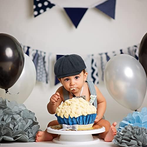 Classic Boys Herringbone Pattern Newsboy Hats