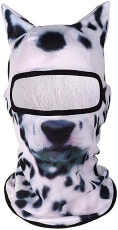 Get Ready for Ski Season 3D Animal Print Balaclava Mask