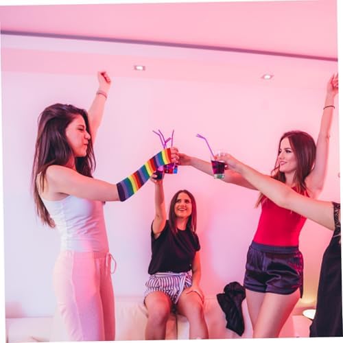 LIFKOME Rainbow Gloves Warmers